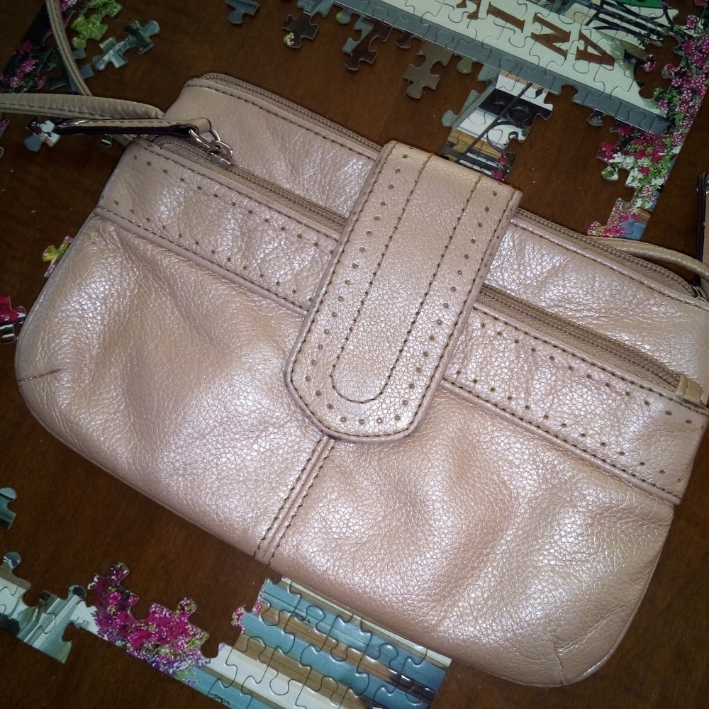 Tignanello purse wristlet crossbody